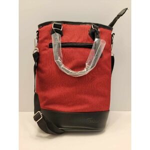 Tirrinia Wine Carrier Bag Insulated 2 Bottle Cooled Carrying Tote Travel